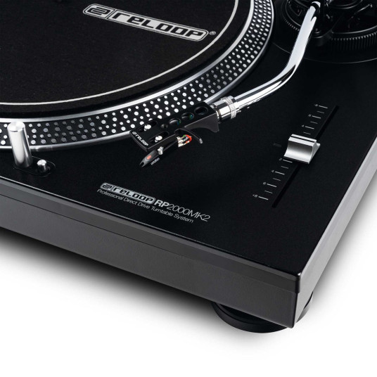 Reloop RP-2000 MK2 DJ-levysoitin Suora DJ-monitoimikonsoli Musta