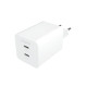 Sovitin Mophie Essentials Power Adapter Dual USB-C PD 50W EU White