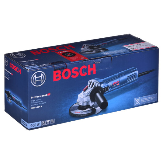 Kulmahiomakone 900W GWS 9-125S BOSCH 0601396123