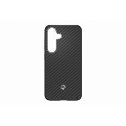 Kotelo Samsung Galaxy S25 Enzo Aramid Black Silver