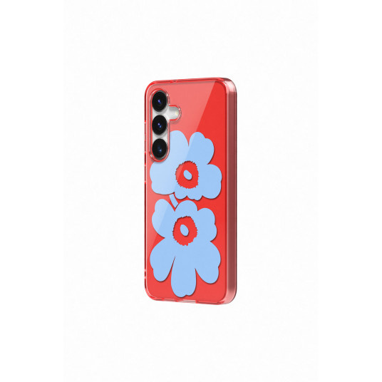 Kotelo Samsung Galaxy S25 Unikko Hybrid Case Red