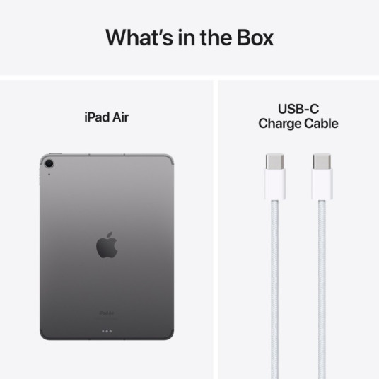 Tabletti Apple iPad Air 11" M2 Wi-Fi + Cellular 256GB Space Grey MUXH3HC/A