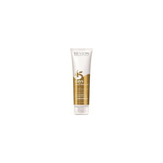 Revlon Professional 45 days total Color Care Shampoo & Conditioner Golden Blondes - shampoo and conditioner for golden shades, 275ml