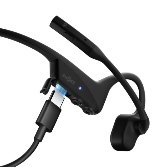 Kuulokkeet Shokz OpenComm2 Black