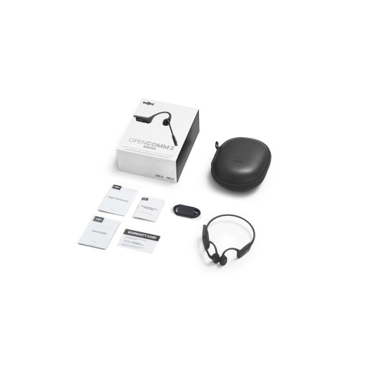 Kuulokkeet Shokz OpenComm2 Black