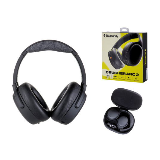 Kuulokkeet Skullcandy Crusher ANC 2 Wireless True Black