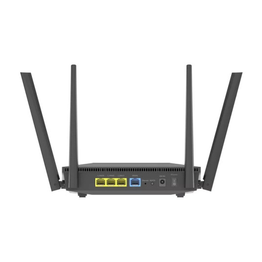 ASUS RT-AX52 AX1800 AiMesh langaton reititin Gigabit Ethernet Dual Band (2.4GHz/5GHz) Musta