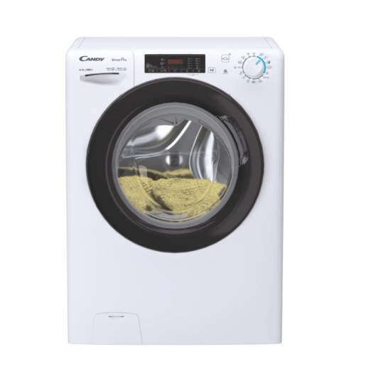 Candy Washing Machine with Dryer | CSHW4645TWB3/1-S | Energy efficiency class C/E | Front loading | Washing capacity 6 kg | 1400 RPM | Depth 45 cm | Width 60 cm | Display | Digit | Drying system | Drying capacity 4 kg | Steam function | White