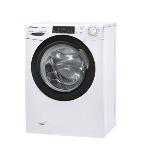 Candy Washing Machine with Dryer | CSHW4645TWB3/1-S | Energy efficiency class C/E | Front loading | Washing capacity 6 kg | 1400 RPM | Depth 45 cm | Width 60 cm | Display | Digit | Drying system | Drying capacity 4 kg | Steam function | White