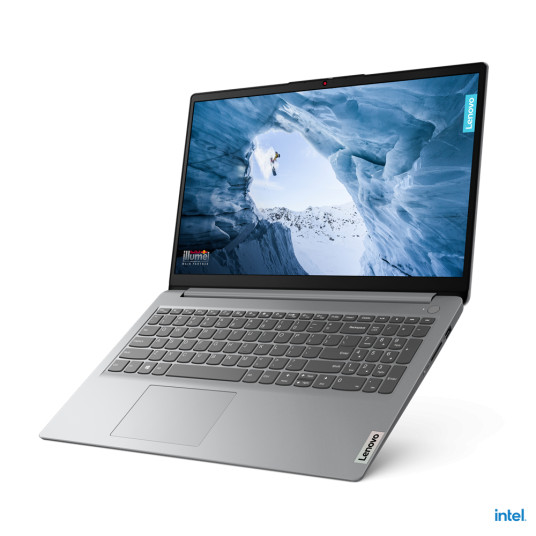 Kannettava tietokone Lenovo IdeaPad 1 15IJL7, 15.6 FHD AG 250N N, Intel Pentium N6000, RAM 8GB, 128GB SSD, Intel UHD Graphics, Windows 11 Home, Cloud Grey 82LX00A5LT