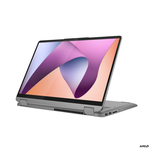 Kannettava tietokone Lenovo IdeaPad Flex 5 14ABR8, 14 WUXGA, AMD R7-7730U, RAM 16GB, 512GB SSD, AMD Radeon Graphics, Windows 11 Home, Arctic Grey 82XX00E4LT