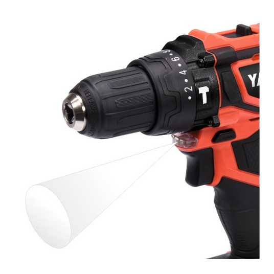 PORAKONE 18V LI-ION 0x2,0Ah 40Nm BOX MABUCHI MOOTTORI