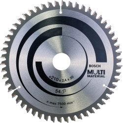 BOSCH MULTI MATER SAHAN TERÄ 210x30x54Z x2,4
