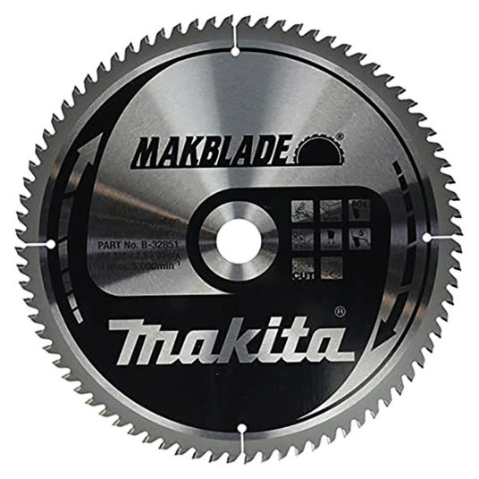 Makblade carbide saw blade for wood 305*30mm 80 teeth