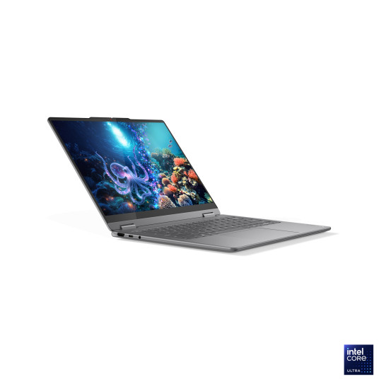Kannettava tietokone Lenovo Yoga 7 2-in-1 14ILL10, AI Copilot+ PC, 14 WUXGA OLED, Intel U5-226V, RAM 16GB, 512GB SSD, Intel Arc Graphics, Windows 11 Home, Luna Grey 83JQ0003NT