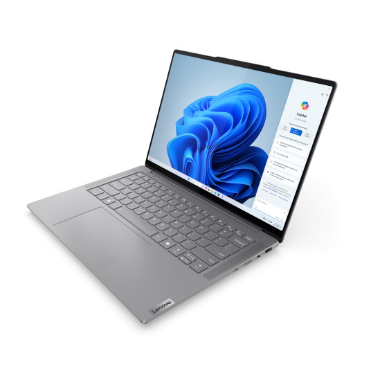Kannettava tietokone Lenovo Yoga Pro 7 14IMH9, AI-Powered Gaming PC, 14.5 WQXGA, Intel U5-125H, RAM 16GB, 512GB SSD, Intel Arc Graphics, Windows 11 Home, Luna Grey 83E200DKLT