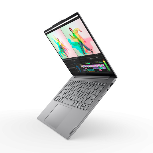 Kannettava tietokone Lenovo Yoga Pro 7 14IMH9, AI-Powered Gaming PC, 14.5 WQXGA, Intel U5-125H, RAM 16GB, 512GB SSD, Intel Arc Graphics, Windows 11 Home, Luna Grey 83E200DKLT