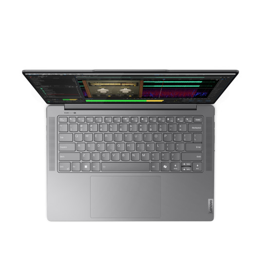 Kannettava tietokone Lenovo Yoga Pro 7 14IMH9, AI-Powered Gaming PC, 14.5 WQXGA, Intel U5-125H, RAM 16GB, 512GB SSD, Intel Arc Graphics, Windows 11 Home, Luna Grey 83E200DKLT