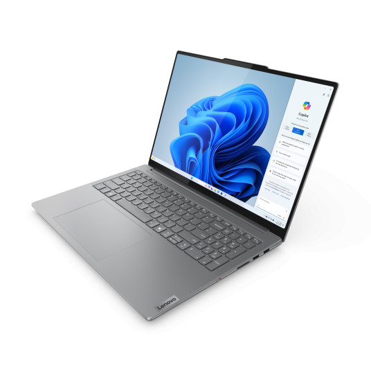 Kannettava tietokone Lenovo Yoga Pro 9 16IMH9, AI-Powered Gaming PC, 16 3.2K, Intel U7-155H, RAM 16GB, 1TB SSD, RTX4050 6G, Windows 11 Home, Luna Grey 83DN002JMX