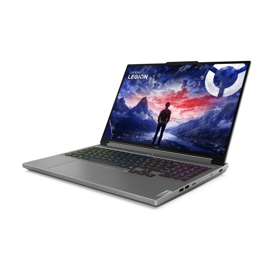Kannettava tietokone Lenovo Legion 5 16IRX9, AI-Powered Gaming PC, 16 WQXGA, Intel I5-13450HX, RAM 16GB, 512GB SSD, RTX4060 8GB, Windows 11 Home, Luna Grey 83DG00F2LT
