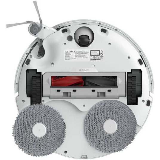 Robot Vacuum Roborock Qrevo Curv white