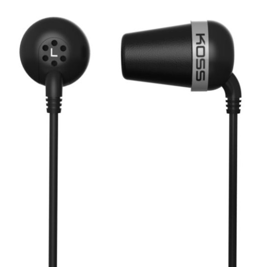Kuulokkeet Koss Plug Black