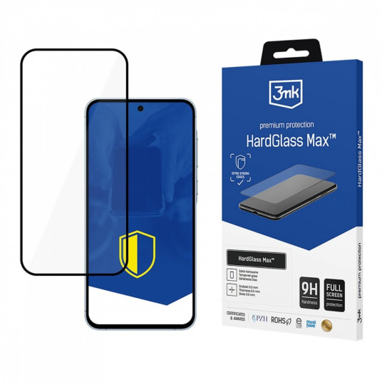 3mk HardGlass Max Black do Samsung Galaxy A55 5G