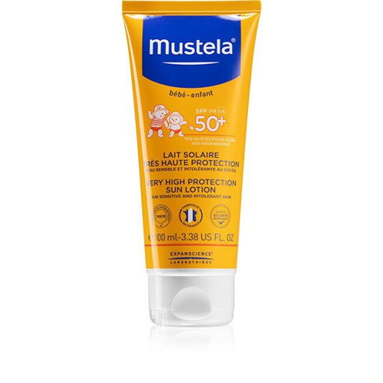 Mustela - Baby protective milk SPF 50+ (Very High Protection Sun Lotion) 100 ml
