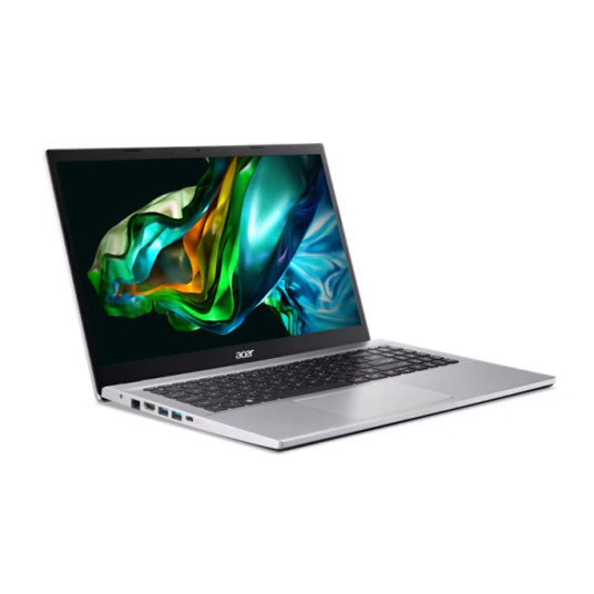 Kannettava tietokone Acer Aspire 3  15.6" - Full HD - AMD Ryzen 7 5700U - 16 GB - 512 GB SSD - Windows 11 - Silver - A315-44P-R7GS