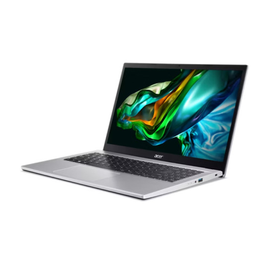 Kannettava tietokone Acer Aspire 3  15.6" - Full HD - AMD Ryzen 7 5700U - 16 GB - 512 GB SSD - Windows 11 - Silver - A315-44P-R7GS