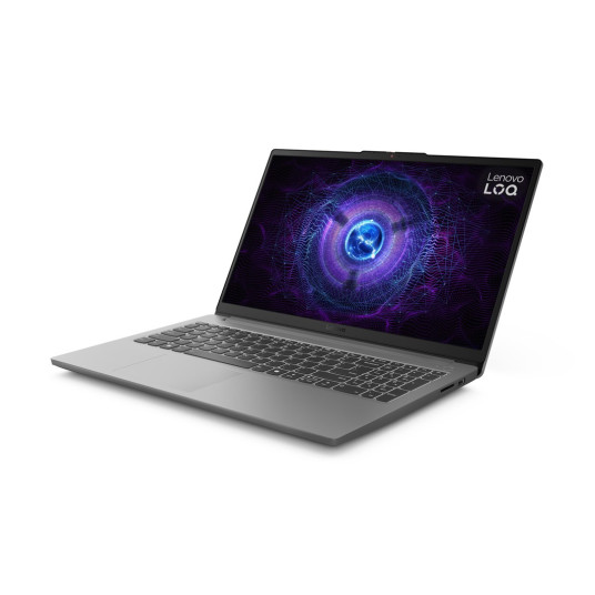 Sülearvuti Lenovo LOQ 15IAX9E, AI-Powered Gaming PC, 15.6 FHD, Intel Core i5, RAM 16GB, 512GB SSD, NVIDIA GeForce RTX 2050, NoOS, Luna Grey 83LK007APB