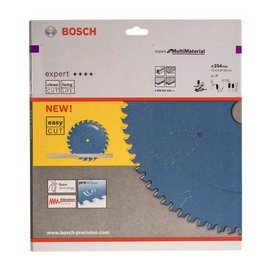 Bosch 2608642528 pyörösahanterä 25,4 cm 1 kpl