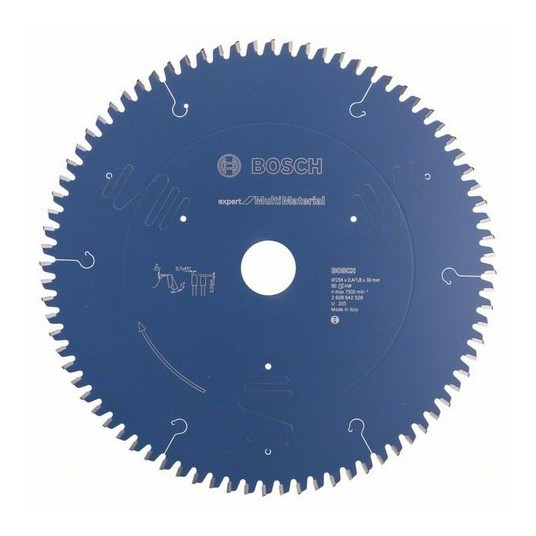 Bosch 2608642528 pyörösahanterä 25,4 cm 1 kpl