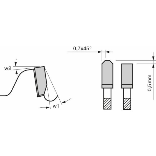 Bosch 2 608 642 098 pyörösahan terä 25,4 cm 1 kpl