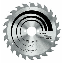 BOSCH SAW OPTI. WOOD 190x30x36z x2,6