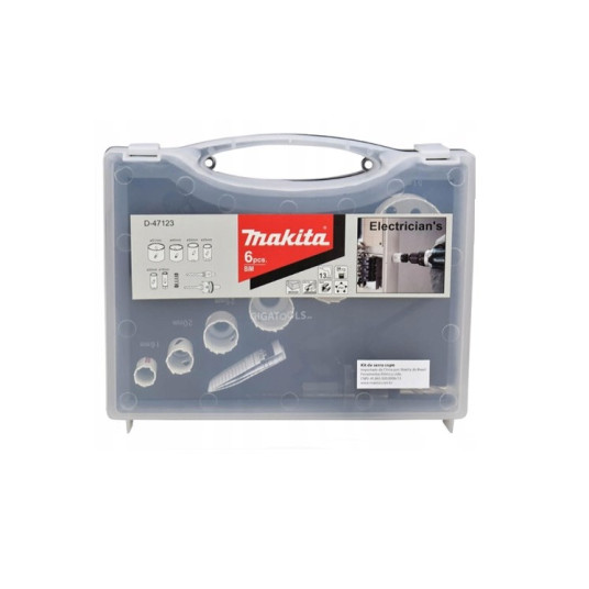 MAKITA REIKÄSAHASARJA BIM ECONOMY 6 kpl (SÄHKÖ) 16,20,25,32,40,51mm+5WIE+2 ADAPTERIÄ