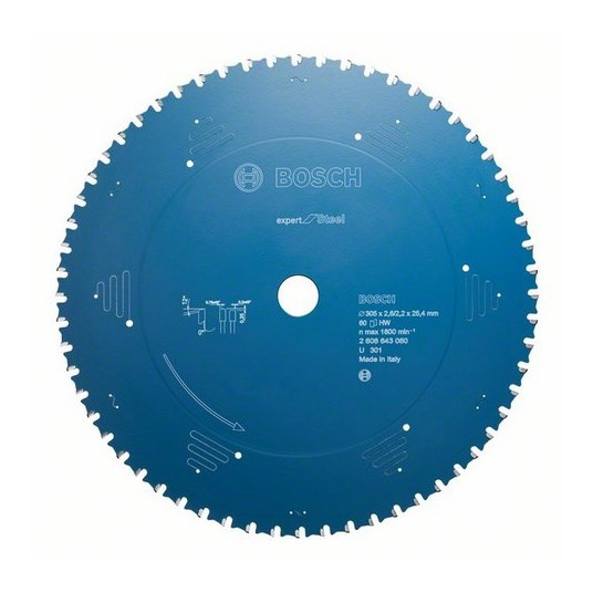 "Bosch ?2608643059" pyörösahanterä 25,4 cm 1 kpl