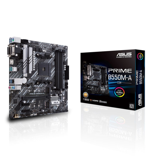 ASUS Prime B550M-A/CSM AMD B550 AM4 -kanta micro ATX