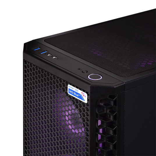 Actina 5901443338482 PC AMD Ryzen™ 5 5600 16 Gt DDR4-SDRAM 1 Tt SSD NVIDIA GeForce RTX 3060 Windows 11 Home Midi Tower Musta