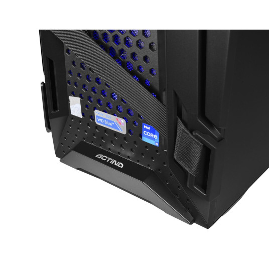 Actina 5901443330417 PC Midi Tower AMD Ryzen™ 5 5600 16 Gt DDR4-SDRAM 1 Tt SSD NVIDIA GeForce RTX 3060 Musta