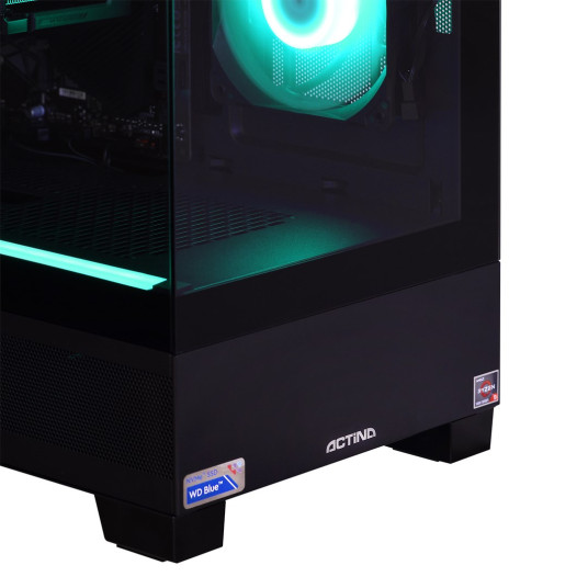 Actina 5901443383666 PC Intel® Core™ i5 i5-12400F 32 GB DDR4-SDRAM 1 TB SSD NVIDIA GeForce RTX 4060 Ti Midi Tower Musta