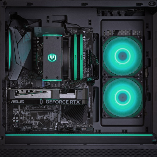 Actina 5901443383666 PC Intel® Core™ i5 i5-12400F 32 GB DDR4-SDRAM 1 TB SSD NVIDIA GeForce RTX 4060 Ti Midi Tower Musta