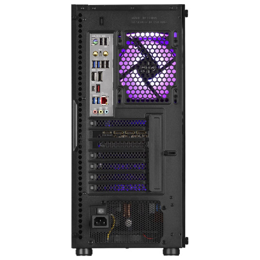 Actina 5901443406297 PC AMD Ryzen™ 7 9800X3D 32 GB DDR5-SDRAM 1 TB SSD NVIDIA GeForce RTX 4070 Ti Super "Midi Tower" Musta