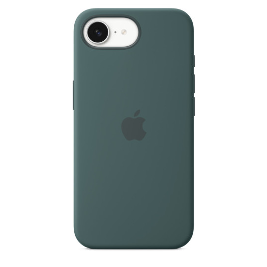 Kotelo Apple iPhone 16e Silicone Case Lake Green
