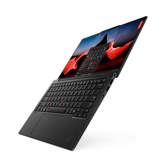 Kannettava tietokone Lenovo ThinkPad X1 Carbon Gen 12, AI-Powered Gaming PC, 14 WUXGA, Intel Core Ultra 7, RAM 32GB, 512GB SSD, Intel Graphics, Windows 11 Pro, Black 21KC0053MX