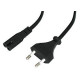 KAAPELI VIRTA EURO IEC C7/5M 30423 LINDY:hen