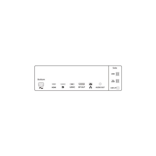 Philips P Line 346P1CRH/00 LED-näyttö 86,4 cm (34") 3440 x 1440 pikseliä UltraWide Quad HD Musta