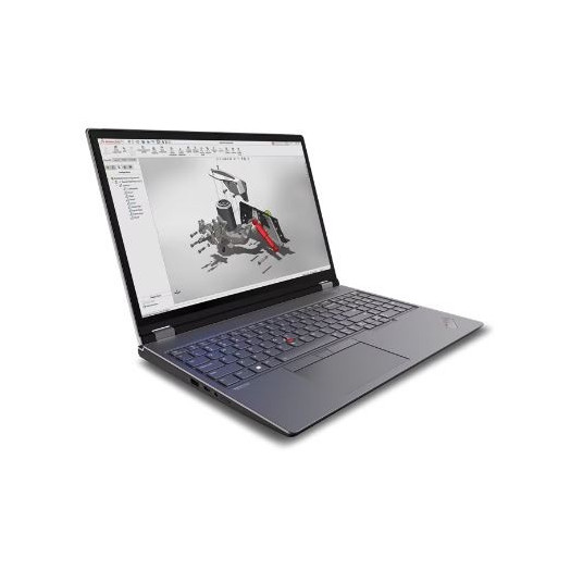 Kannettava tietokone Lenovo ThinkPad P16 Gen 2, 16 WQXGA, Intel Core i7, RAM 32GB, 1TB SSD, NVIDIA RTX 2000 Ada Generation, Windows 11 Pro, Strom Grey 21FA004SPB