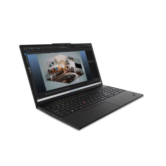 Kannettava tietokone Lenovo ThinkPad P16s Gen 3, 16 WQUXGA, Intel Core Ultra 7, RAM 32GB, 1TB SSD, NVIDIA RTX 500 Ada Generation, Windows 11 Pro, Black 21KS000KMH