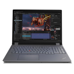 Kannettava tietokone Lenovo ThinkPad P16 Gen 2, 16 WQXGA, Intel Core i7, RAM 32GB, 1TB SSD, NVIDIA RTX 3500 Ada Generation, Windows 11 Pro, Storm Grey 21FA004TMH